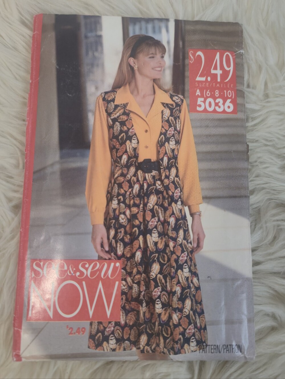 Butterick Vintage See & Sew Shirt Vest & Skirt Sewing Pattern 5036